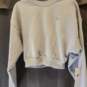 ALO Yoga Women's Winter Frost Allocade Crewneck